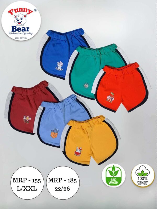 cotton girls boxer shorts