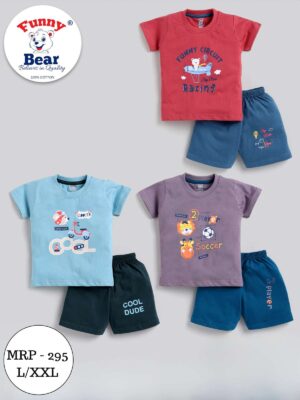 boys t shirt short sleeve set