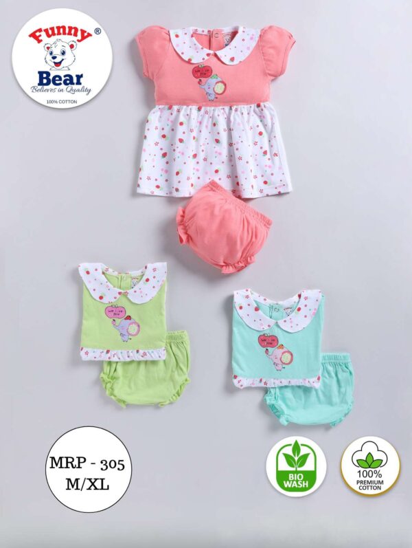 baby girl dress with bloomers