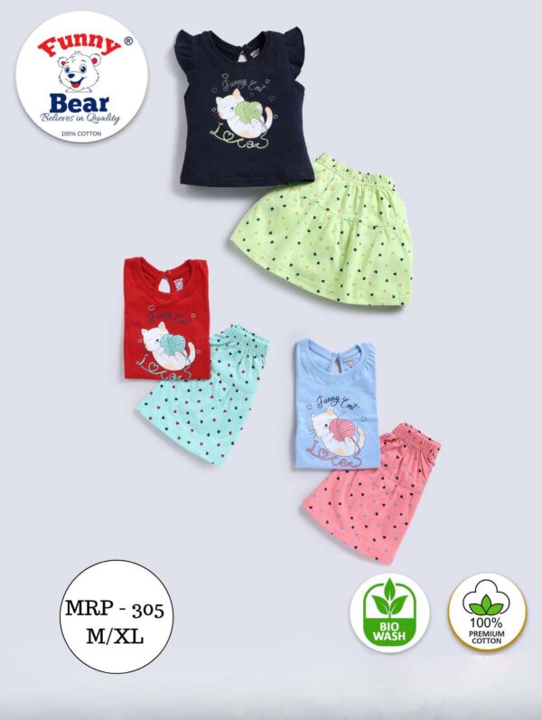 baby girls top and skirt