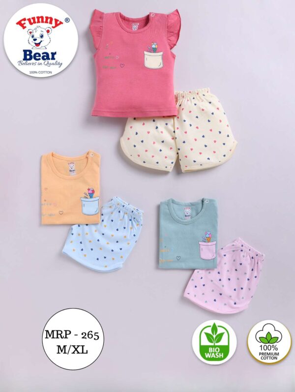 baby girl top and shorts set