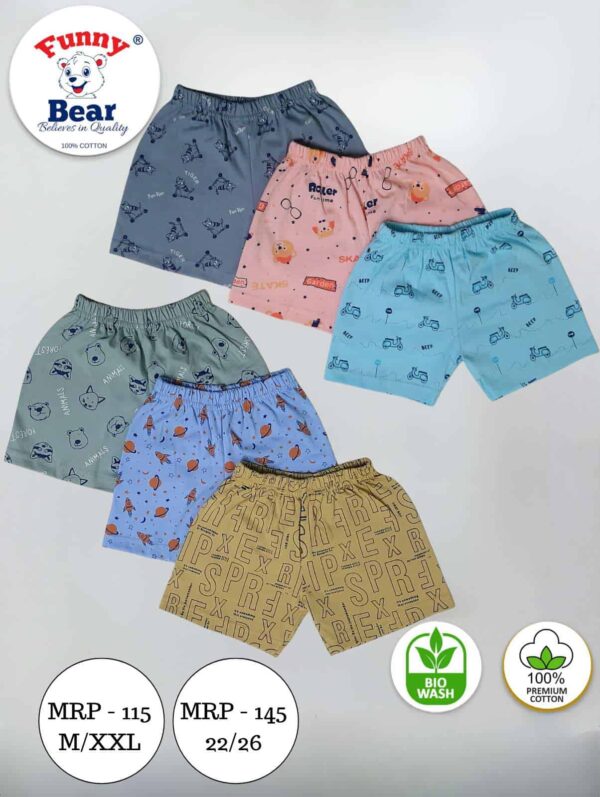 colorful shorts for boys and girls