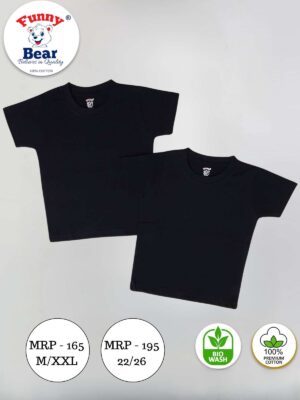 kids black t shirt for boys and girls