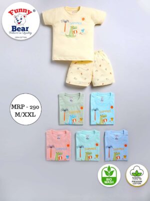 cotton summer clothes for baby boy