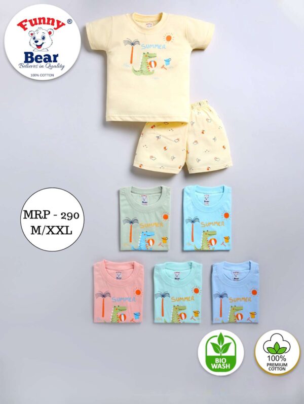 cotton summer clothes for baby boy