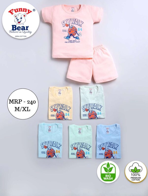 pure cotton clothing sets for baby boy and girl