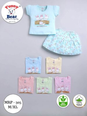 baby top and skirt set for girl