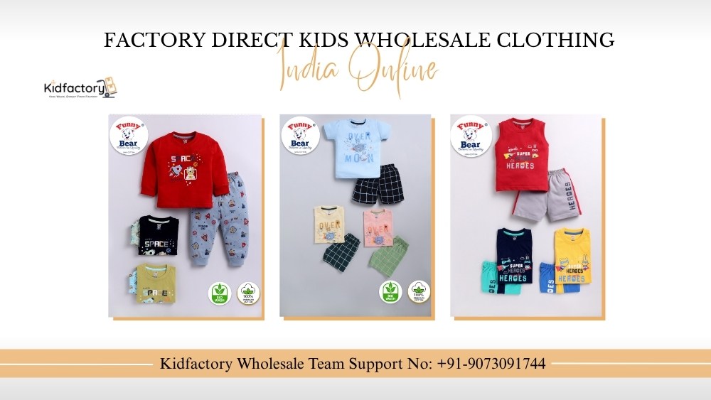 Factory Direct Kids Wholesale Clothing India Online kidfactory