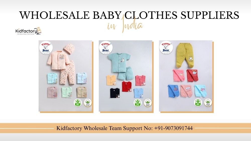 Wholesale baby clothes suppliers in India