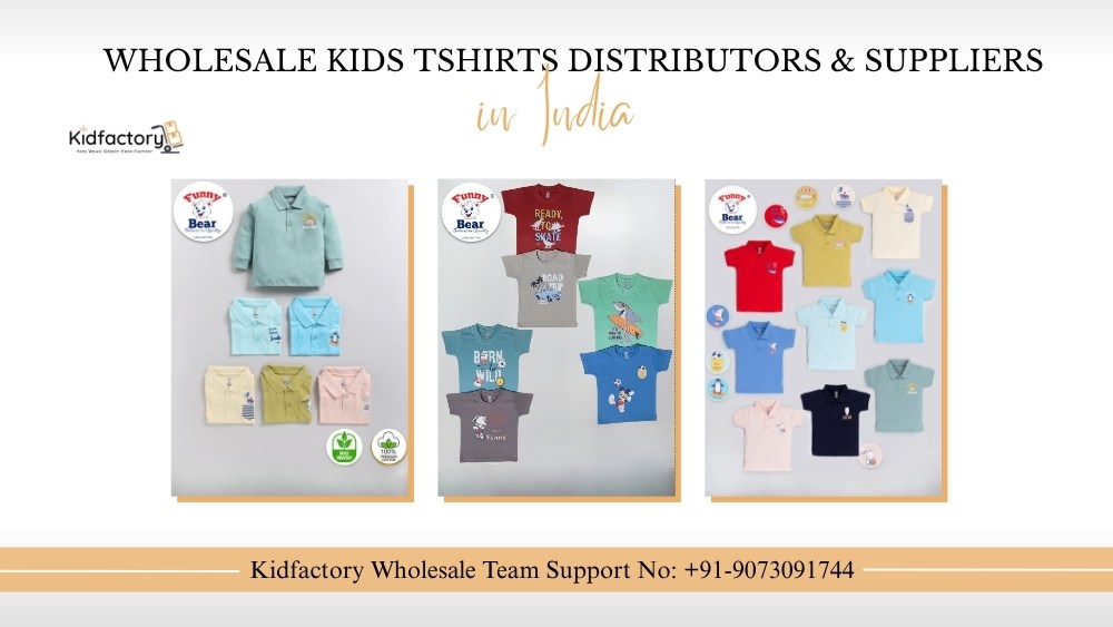 Wholesale Kids Tshirts Distributors & Suppliers in India