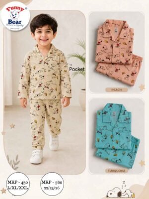 Boys Night Suit wholesale supplier in kolkata india
