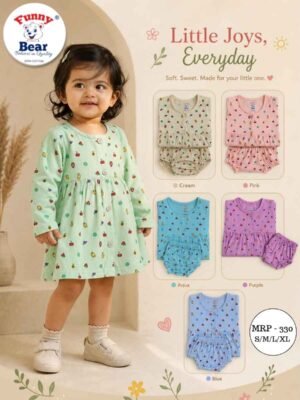 Baby Girl Frock with Panty Set wholesale