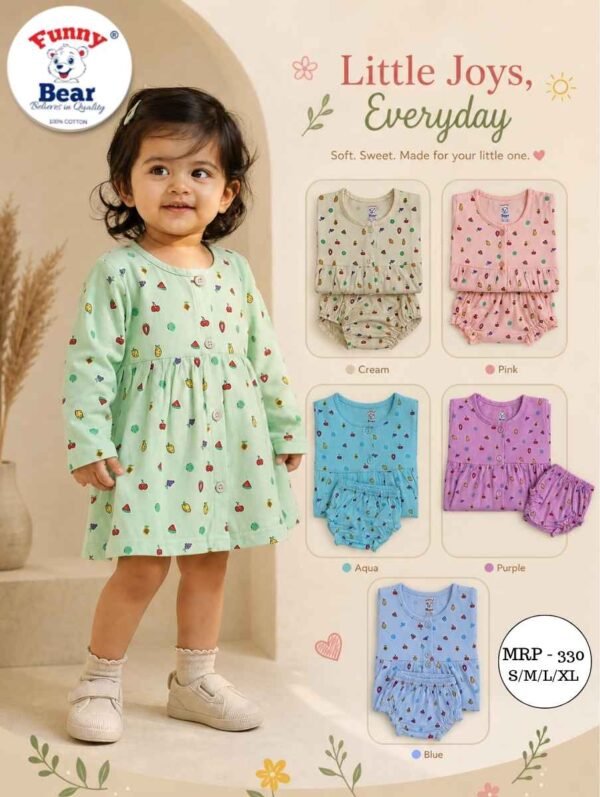 Baby Girl Frock with Panty Set wholesale
