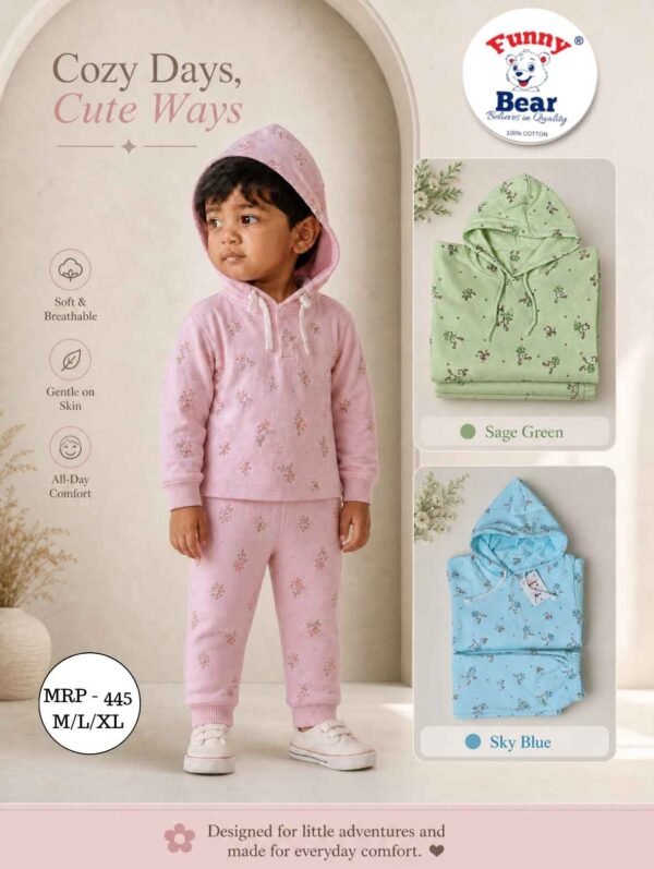Baby Hoodies Clothes Set for Boy & Girl wholesale supplier west bengal
